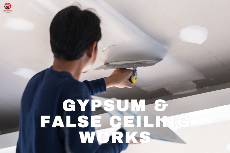 Gypsum & False Ceiling Works